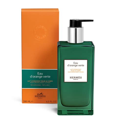 hermes eau d orange verte moisturizing face emulsion|Hermes lotion price.